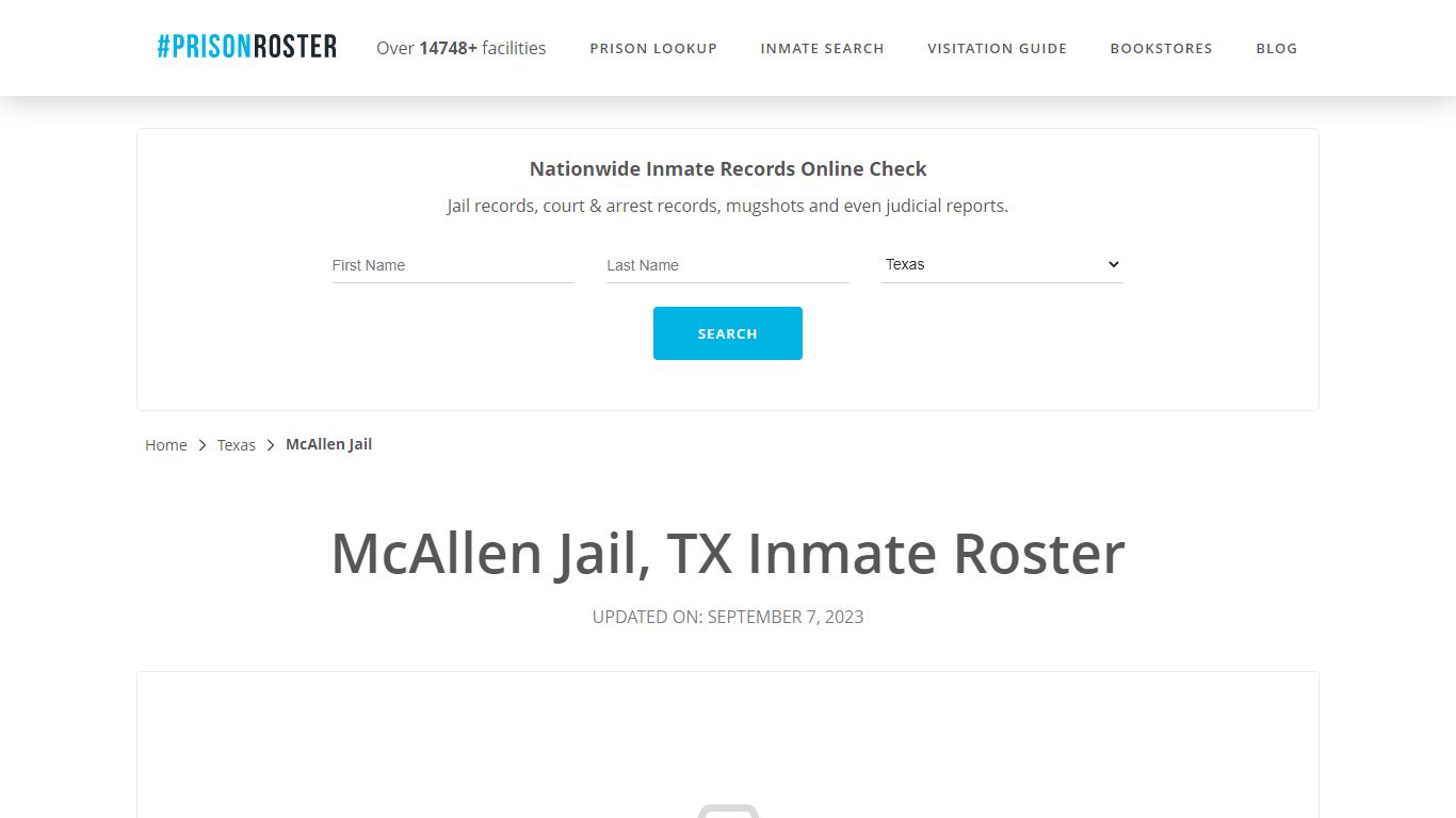 McAllen Jail, TX Inmate Roster - Prisonroster